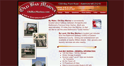 Desktop Screenshot of oldbaymarina.com